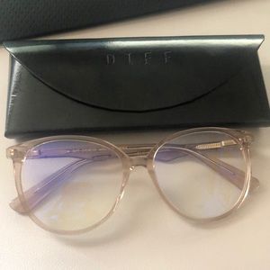 Diff Alice-Mauve Crystal Blue Light Glasses